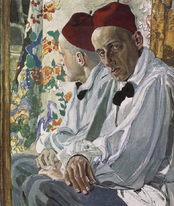 Alexander Yakovlevich GOLOVIN Portrait of Stage Director  Vsevolod Meyerhold